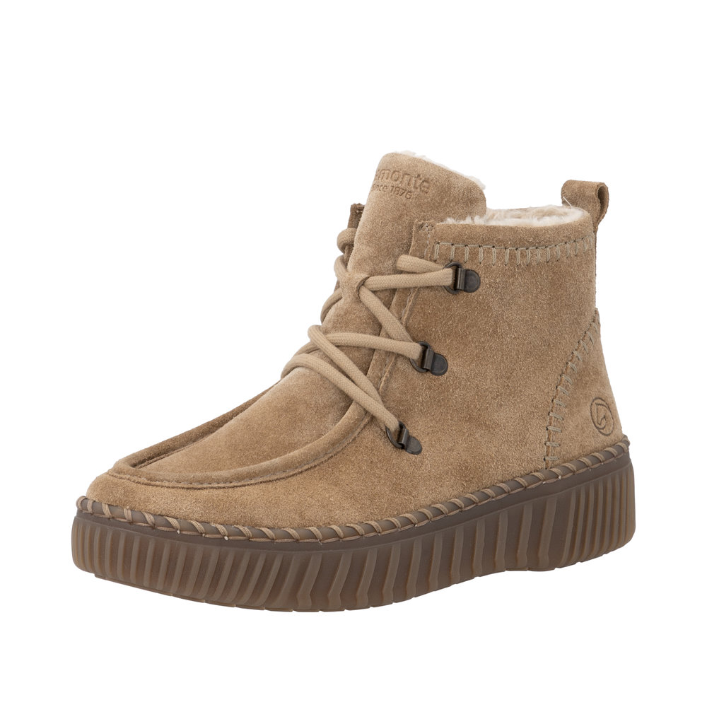Basket marron femme