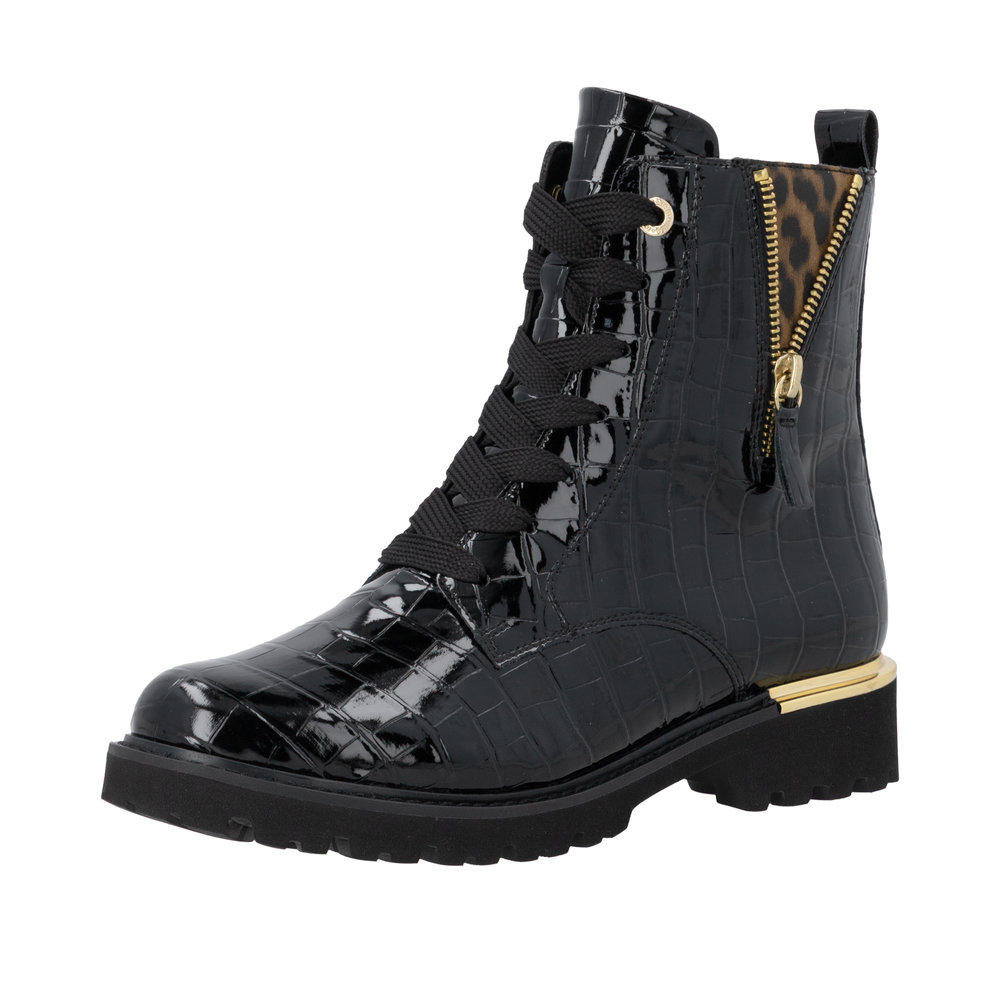 Basket noir combiné femme