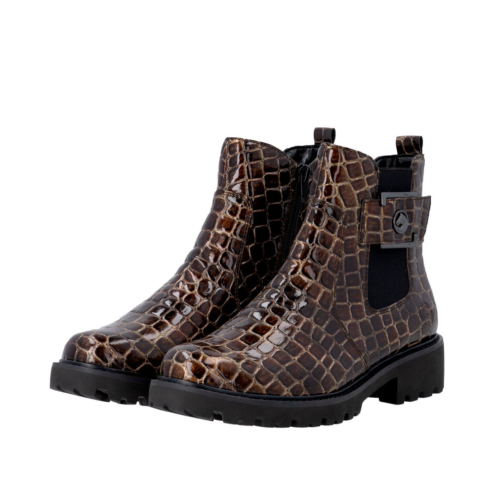 Basket marron combiné femme - 8