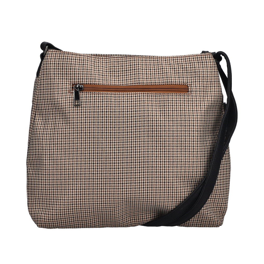 Handtasche mit Reißverschluss beige combiné - 2