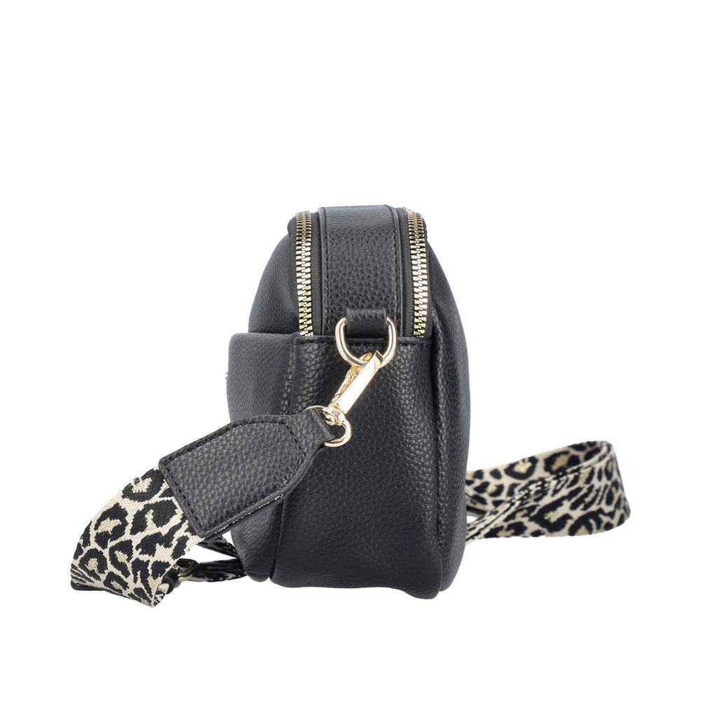 Handtasche mit Reißverschluss noir - 3
