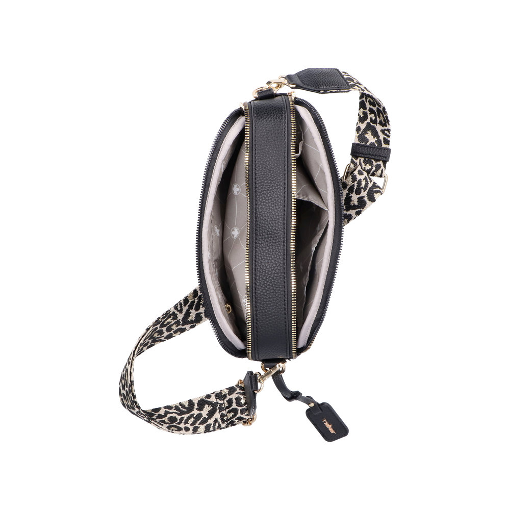 Handtasche mit Reißverschluss noir - 5