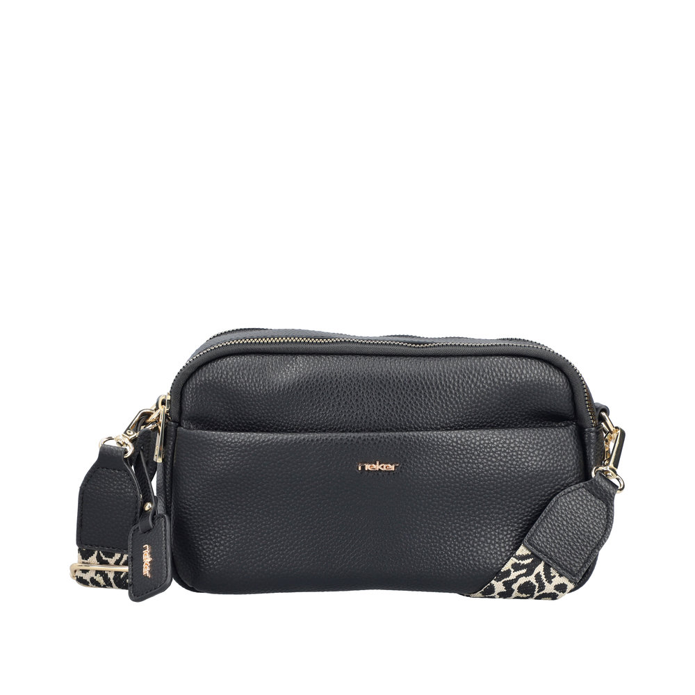 Handtasche mit Reißverschluss noir