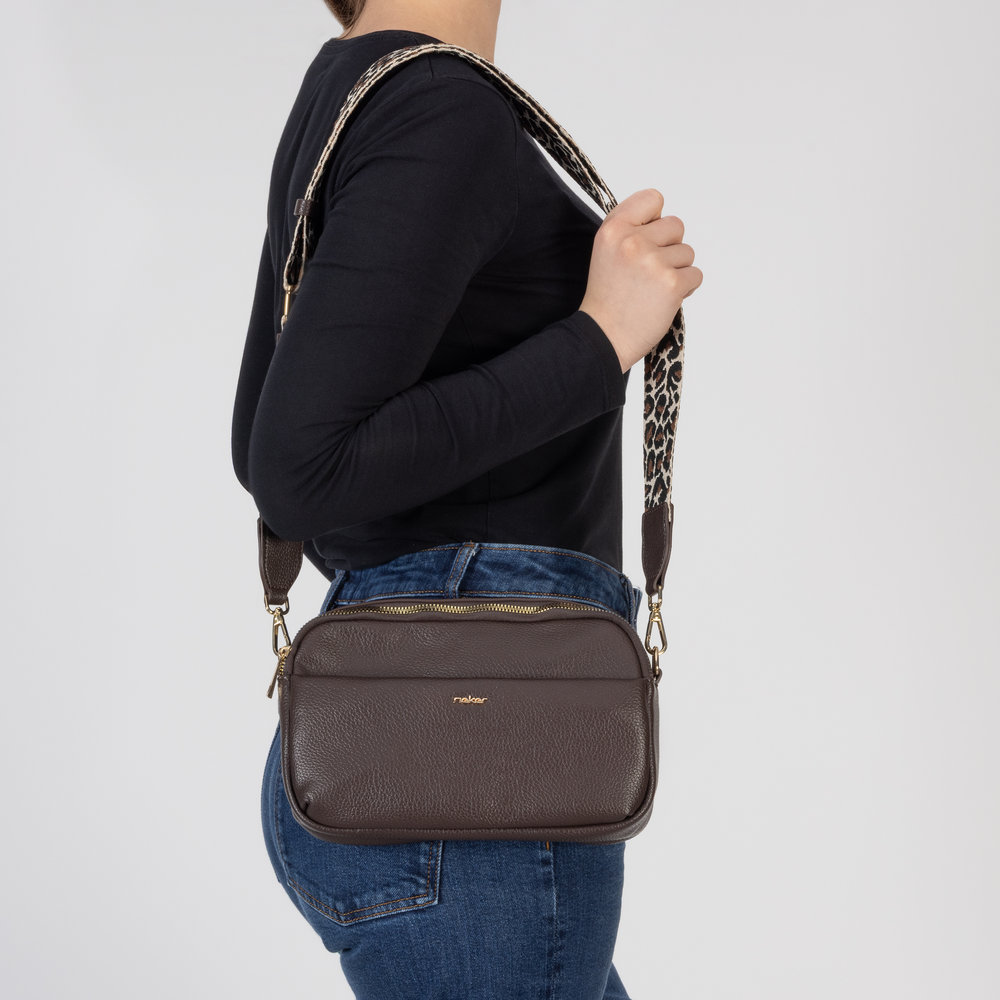 Handtasche mit Reißverschluss noir - 7