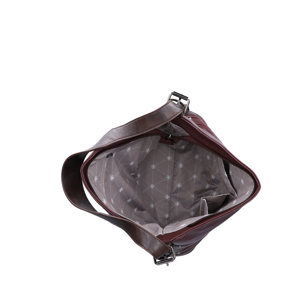 Handtasche mitÜberschlag rouge - 5