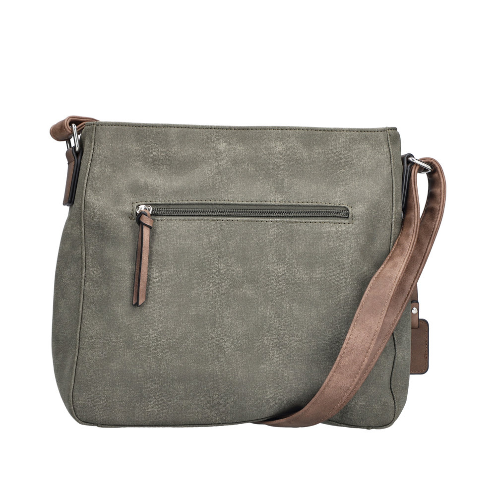 Handtasche mit Reißverschluss vert - 2