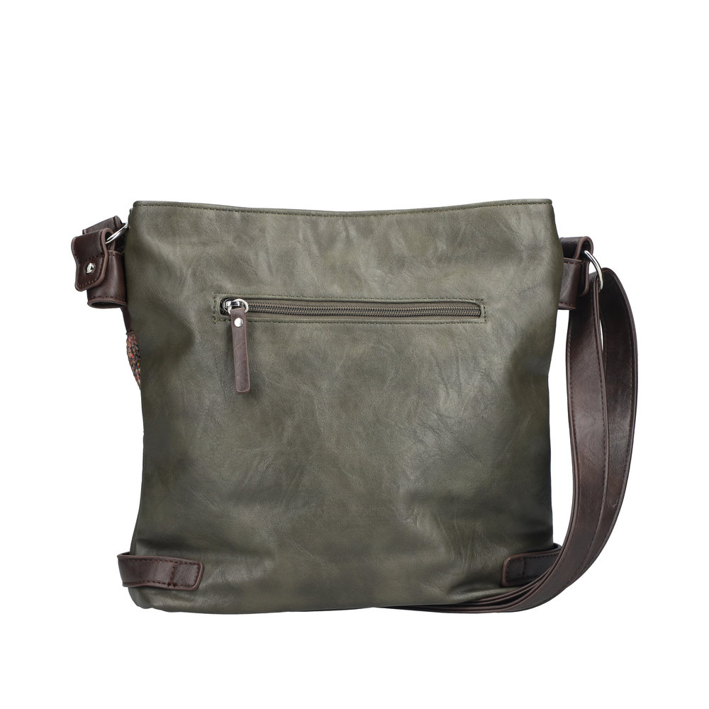 Handtasche mit Reißverschluss vert - 2