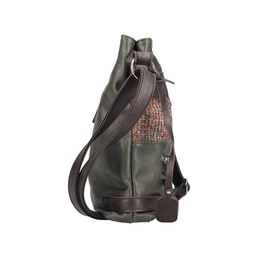 Handtasche mit Reißverschluss vert - 3