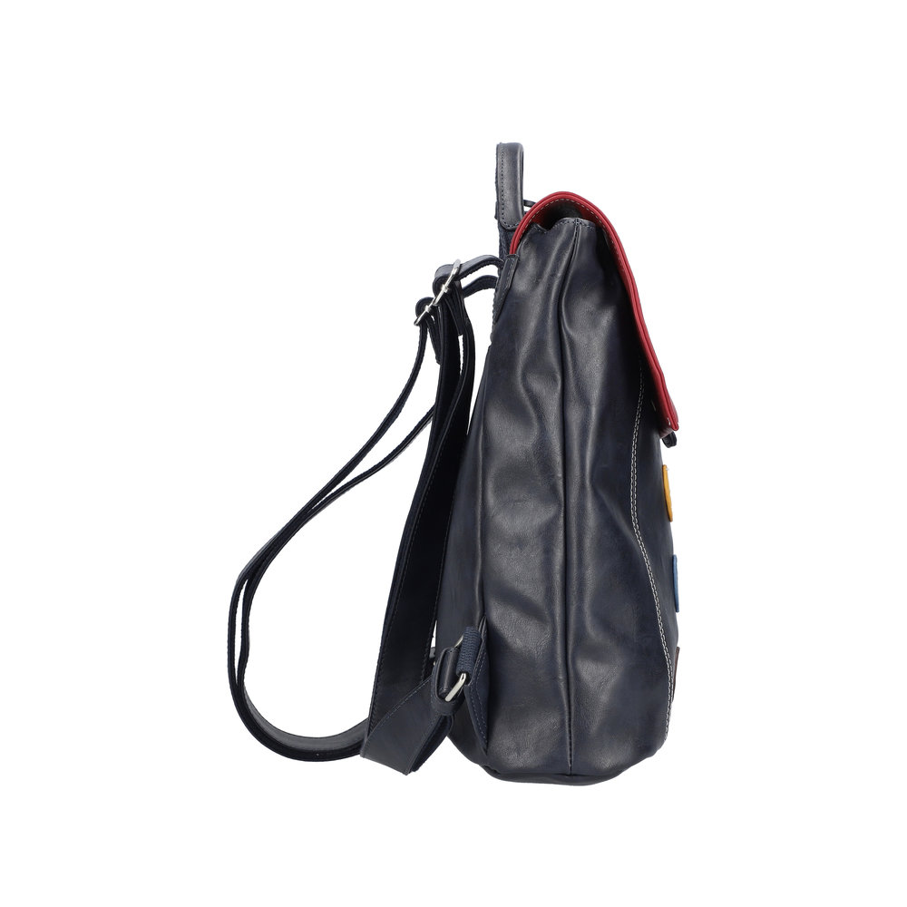 Cityrucksack bleu combiné - 4