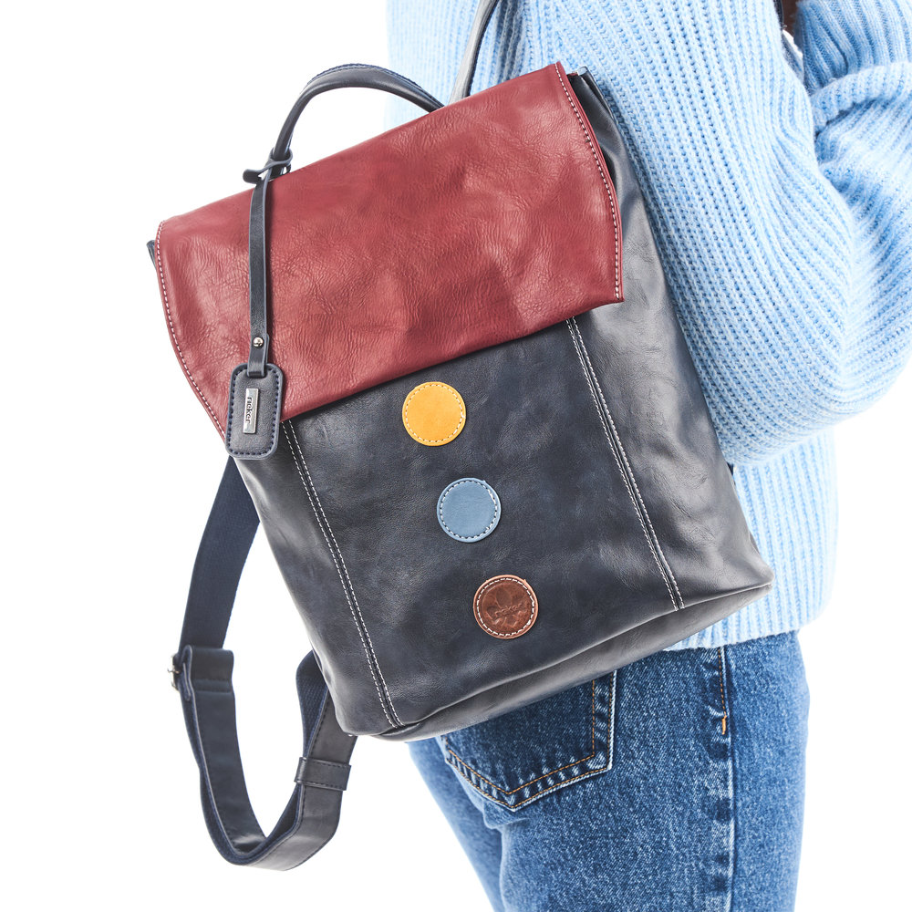 Cityrucksack bleu combiné - 6