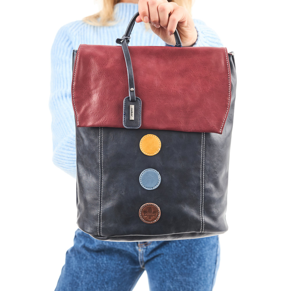 Cityrucksack bleu combiné - 8