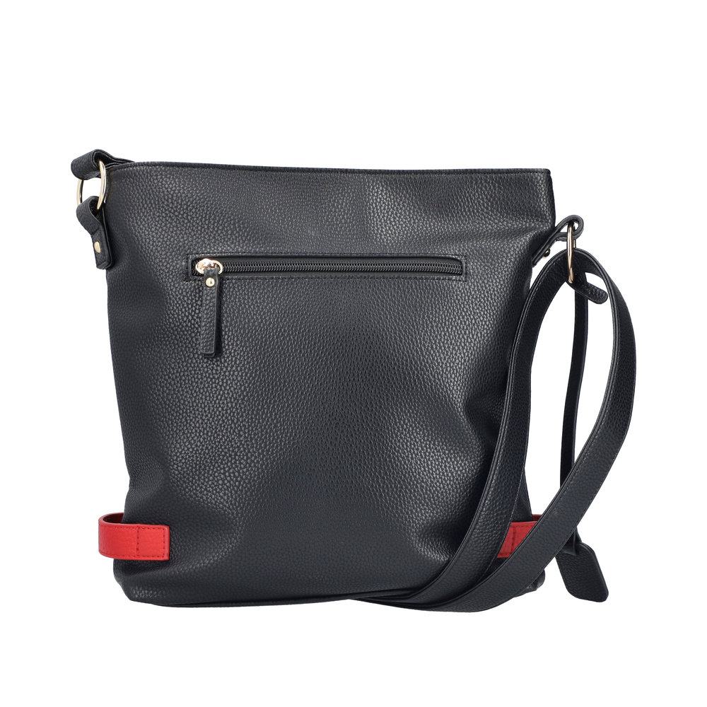 Handtasche mit Reißverschluss noir combiné - 2
