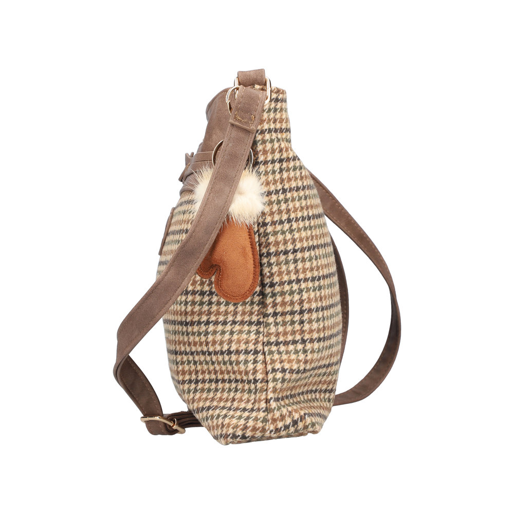 Handtasche mit Reißverschluss multicolore - 4