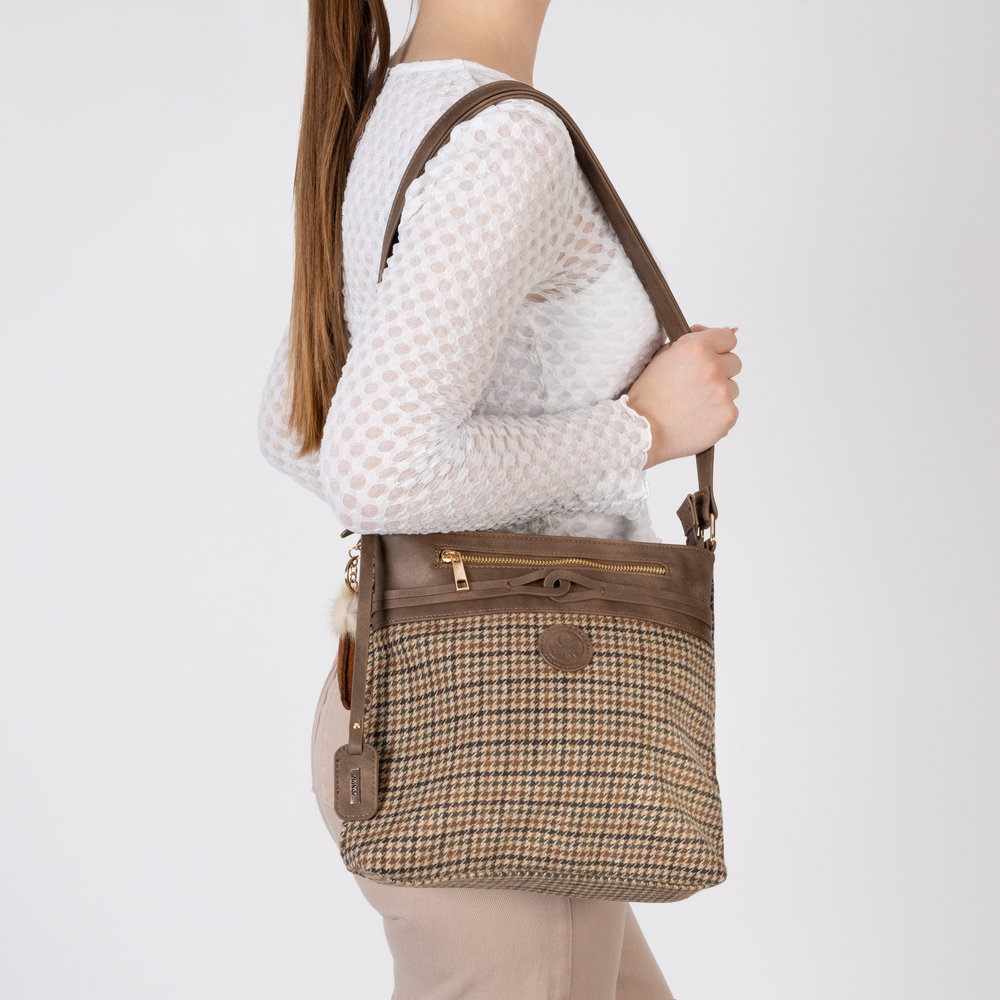 Handtasche mit Reißverschluss multicolore - 8