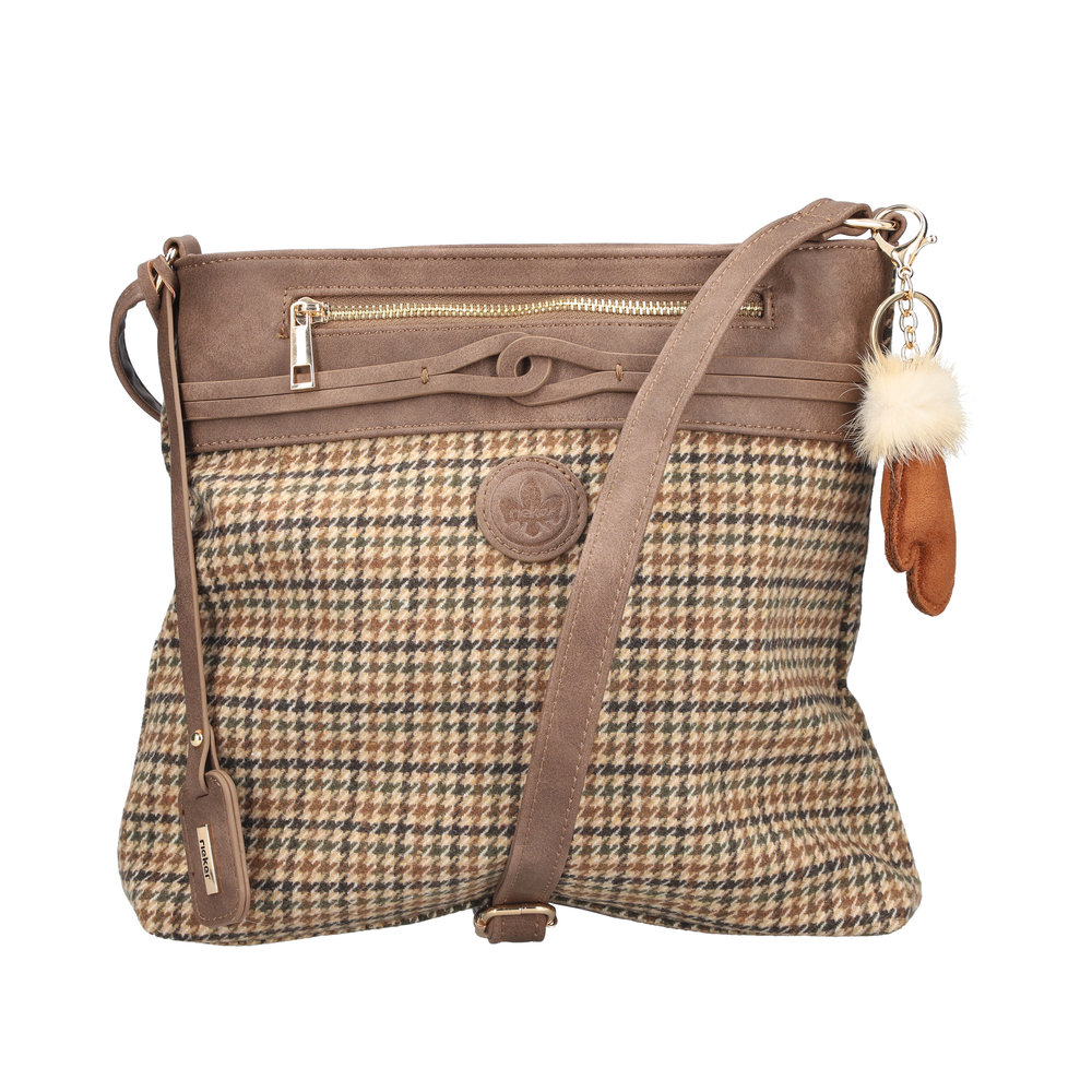 Handtasche mit Reißverschluss multicolore
