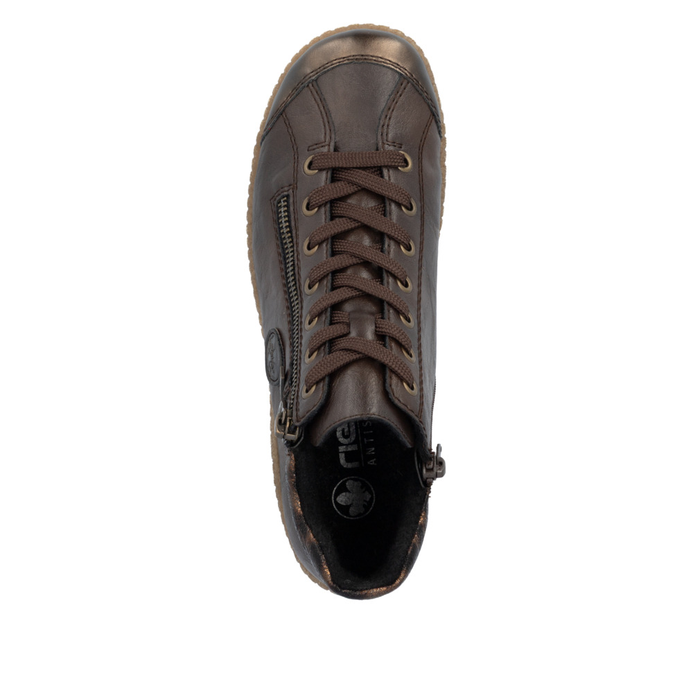 Basket marron femme - 4