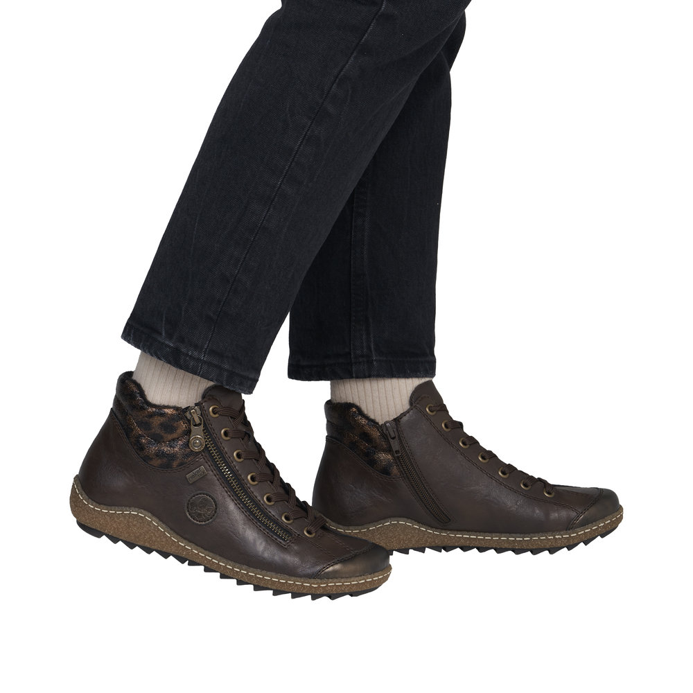 Basket marron femme - 9