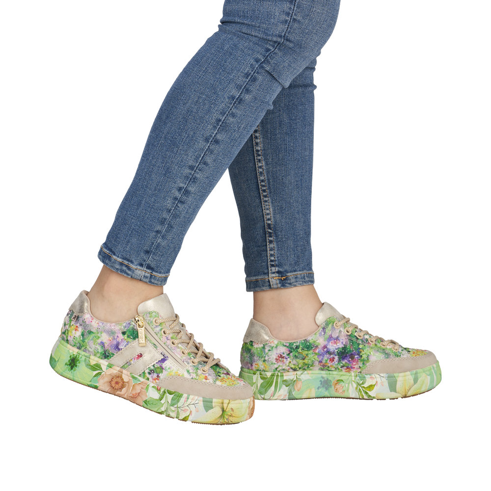 Derby avec fermeture éclair multicolore - 9