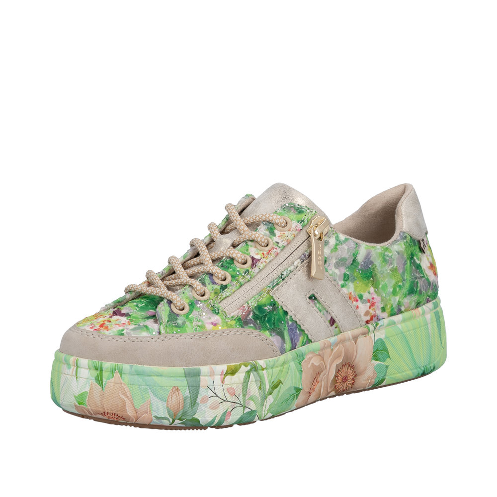 Derby avec fermeture éclair multicolore