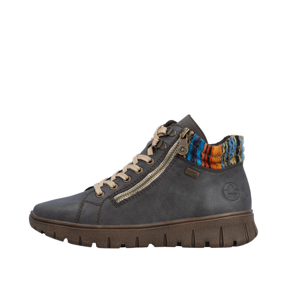 Basket gris femme - 5