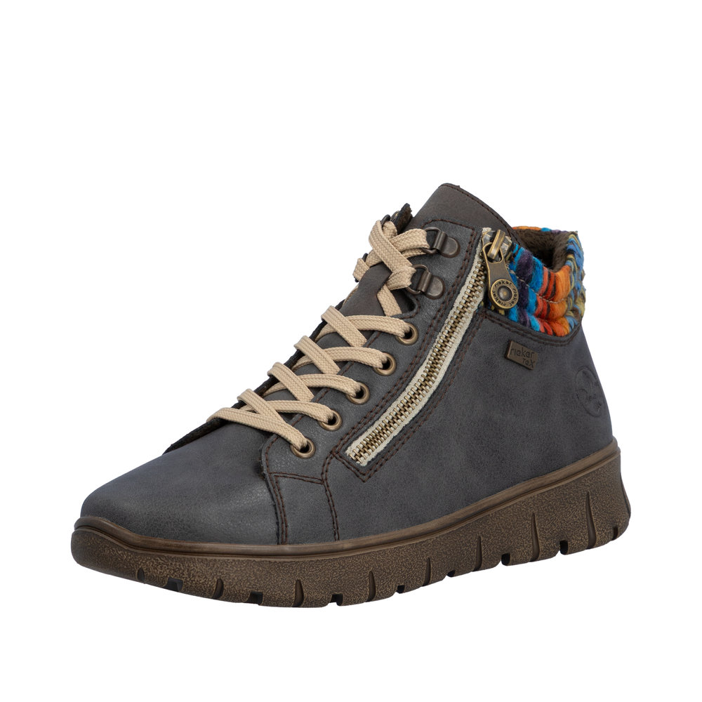 Basket gris femme