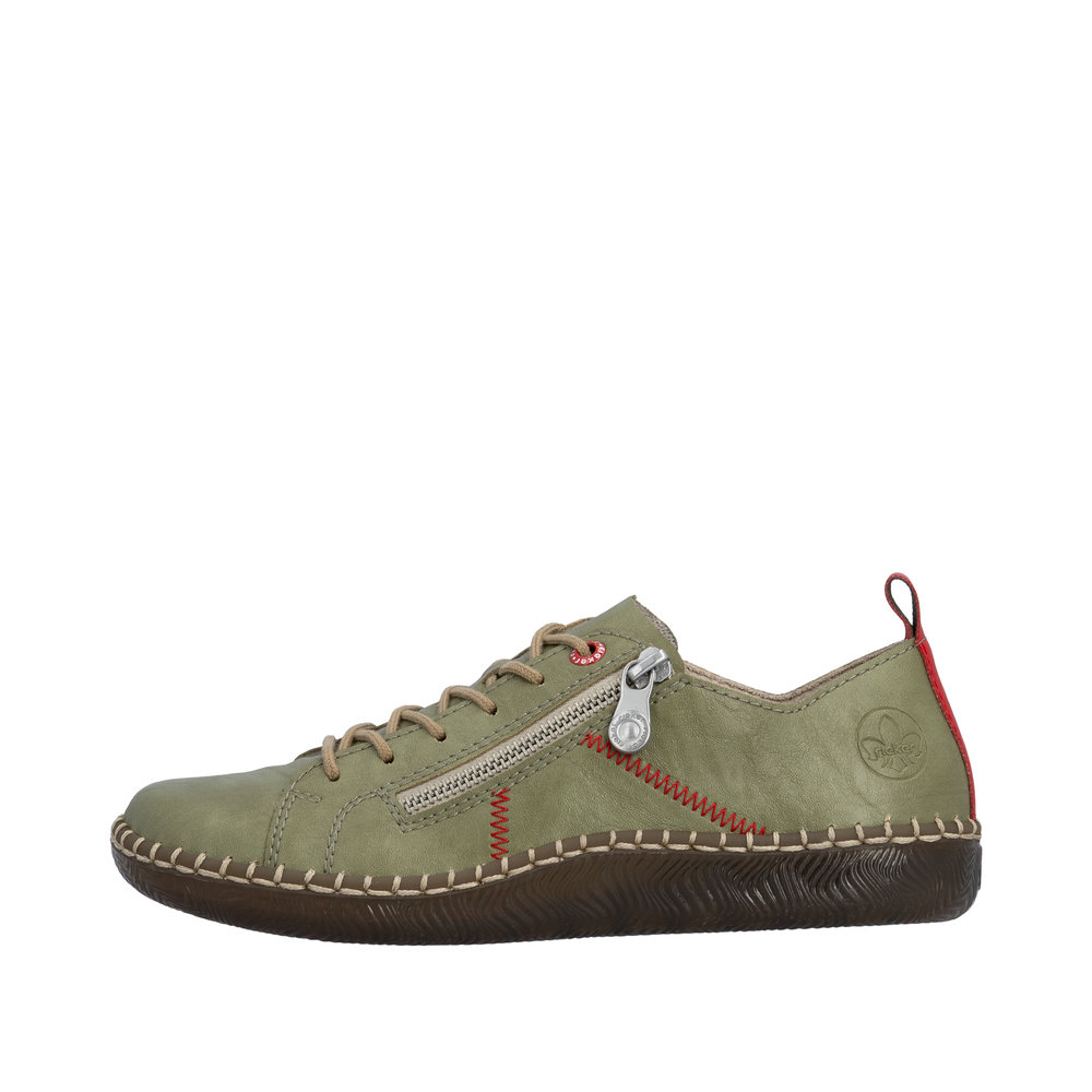 Derby avec fermeture éclair vert - 5
