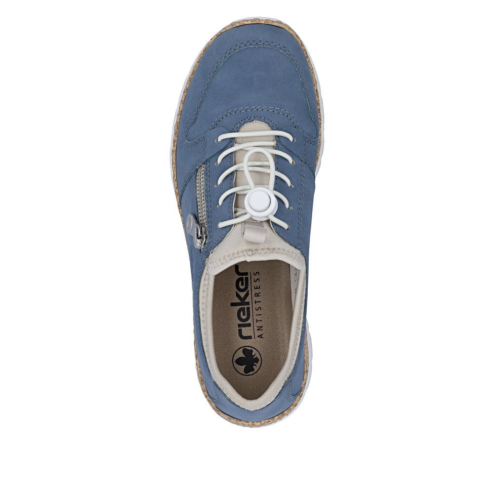 Mocassin bleu - 4
