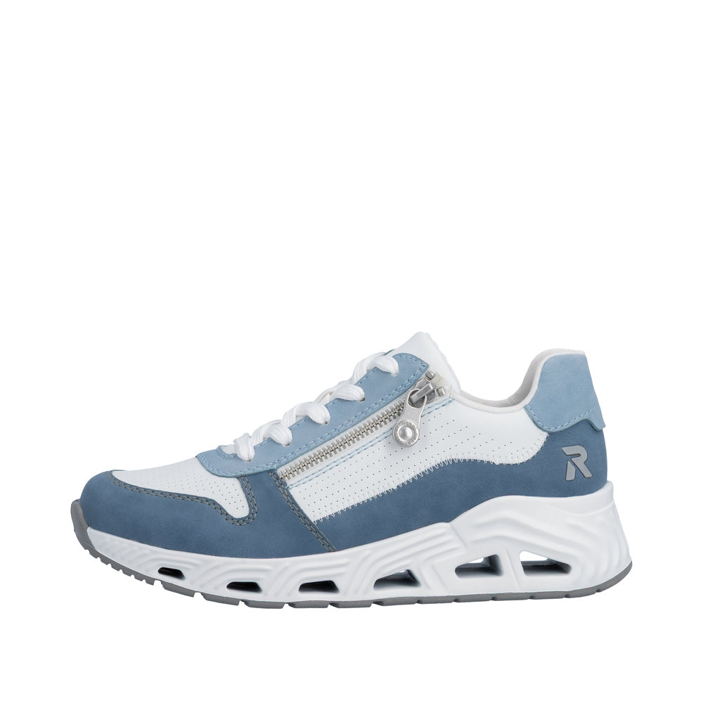 Derby avec fermeture éclair bleu - 5