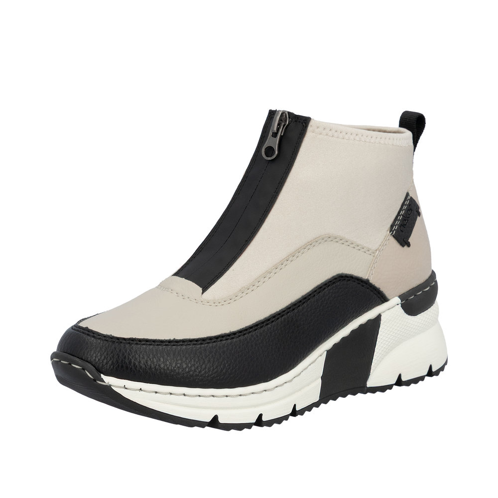 Cousu latéral beige combiné