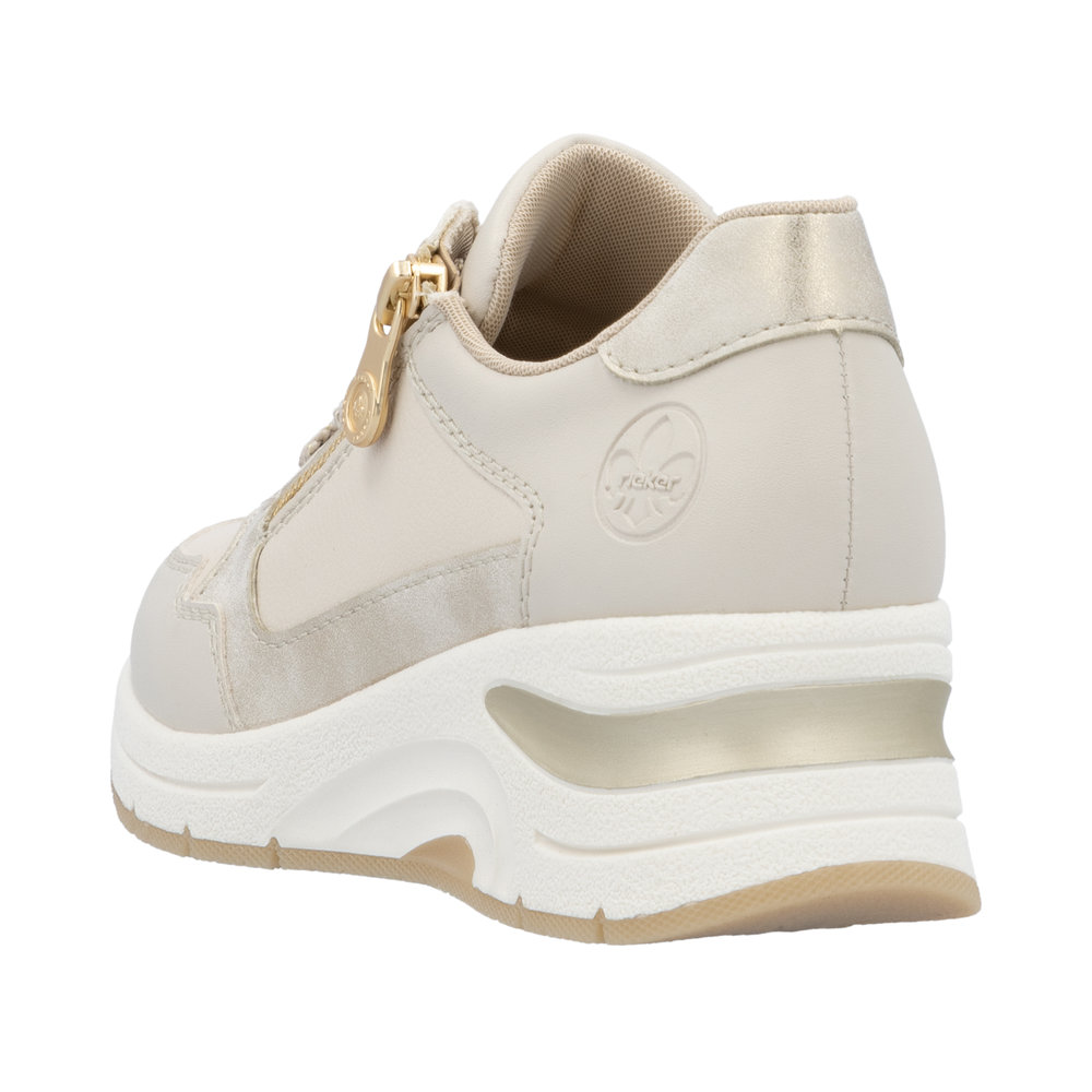 Derby avec fermeture éclair beige - 3