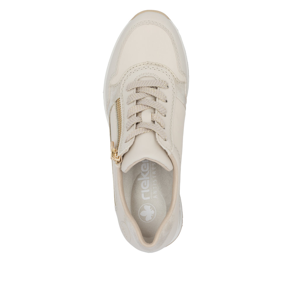 Derby avec fermeture éclair beige - 4