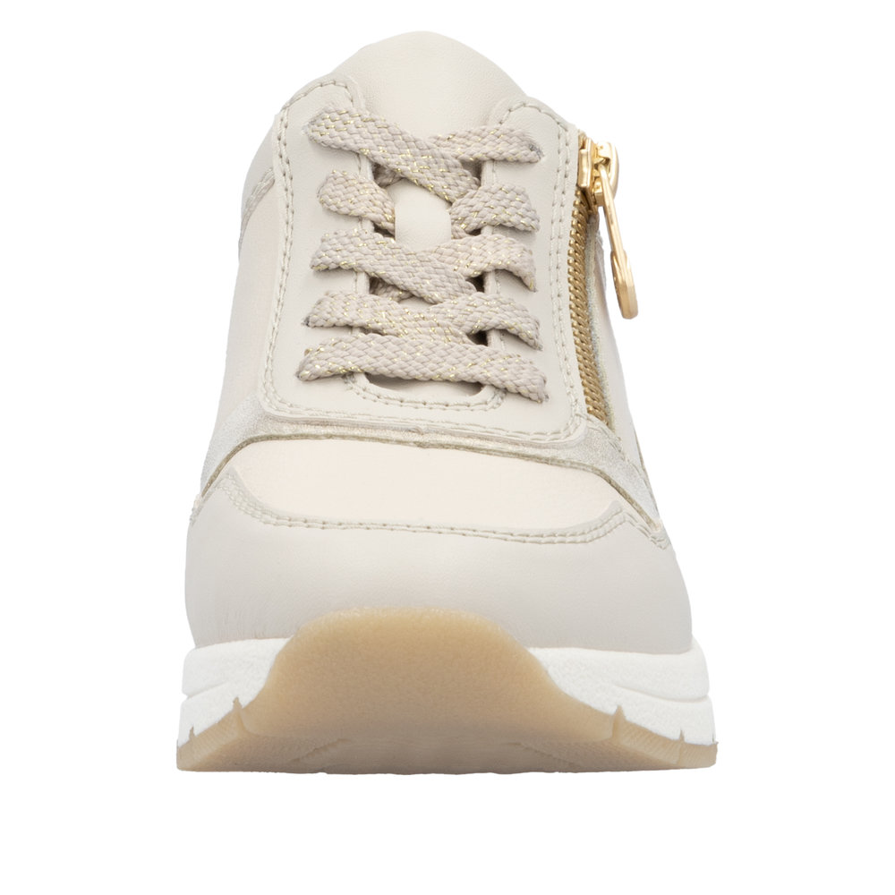 Derby avec fermeture éclair beige - 6