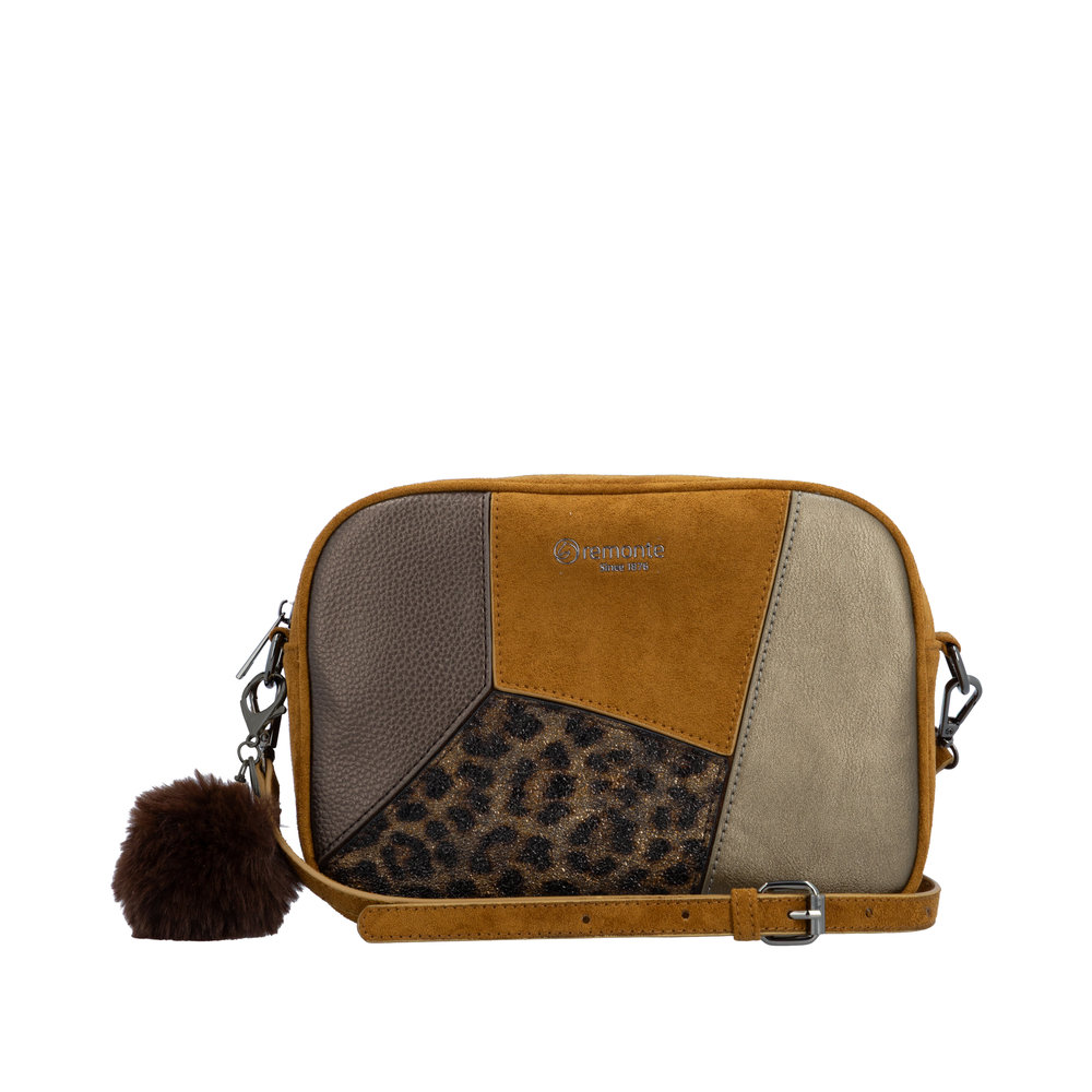 Sac marron combiné femme
