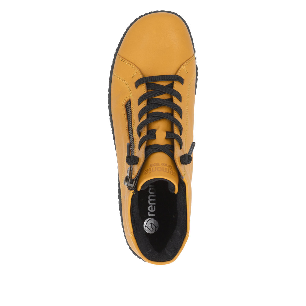 Basket jaune femme - 4