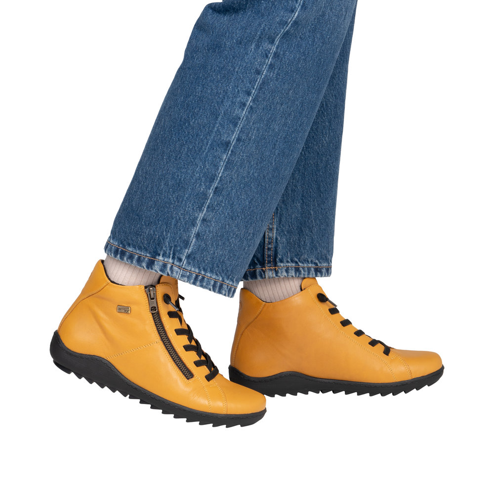 Basket jaune femme - 9