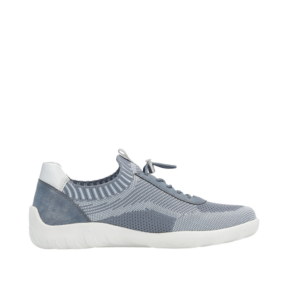 Mocassin bleu combiné - 2