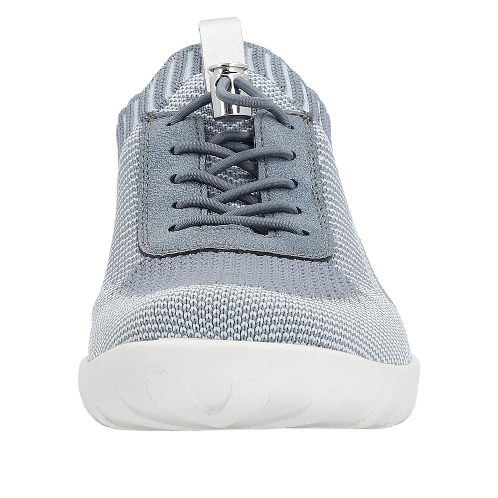 Mocassin bleu combiné - 6