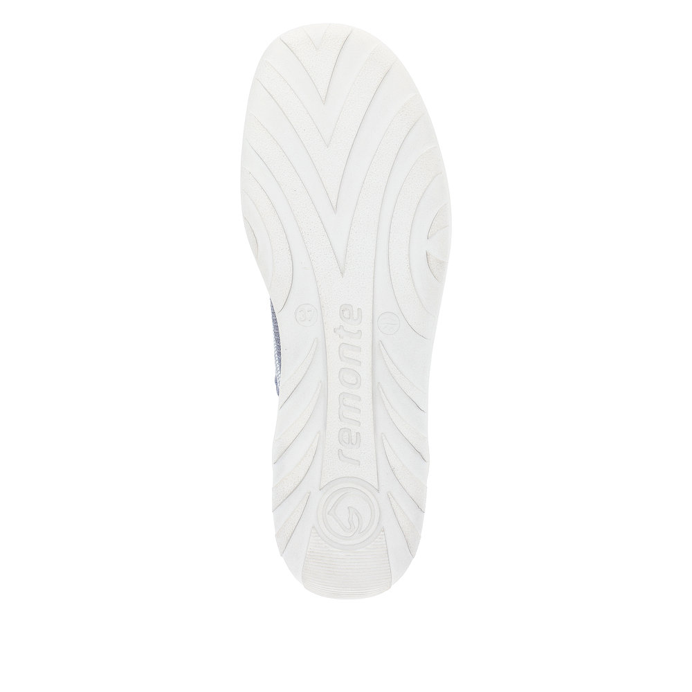 Mocassin bleu combiné - 7