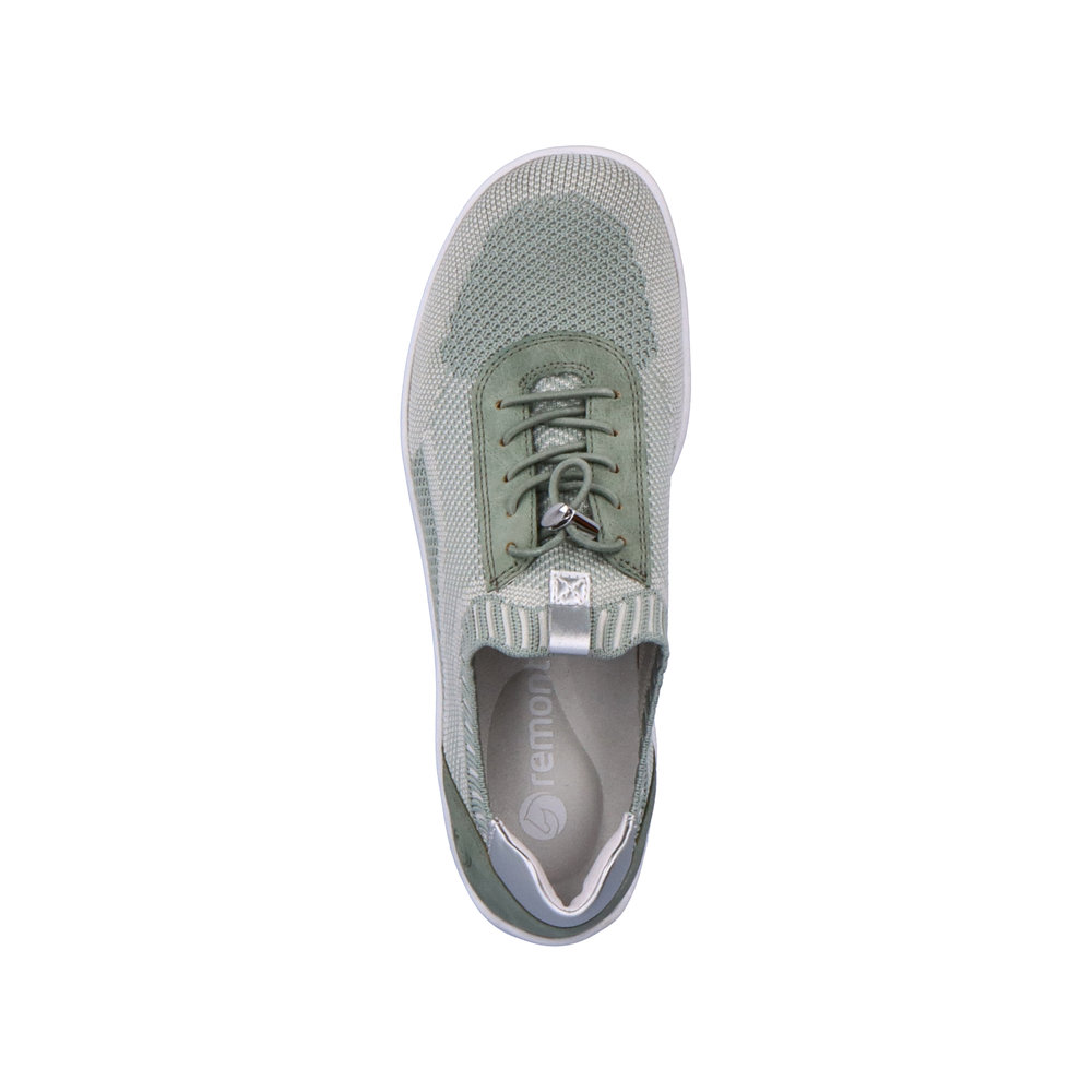 Mocassin vert combiné - 4