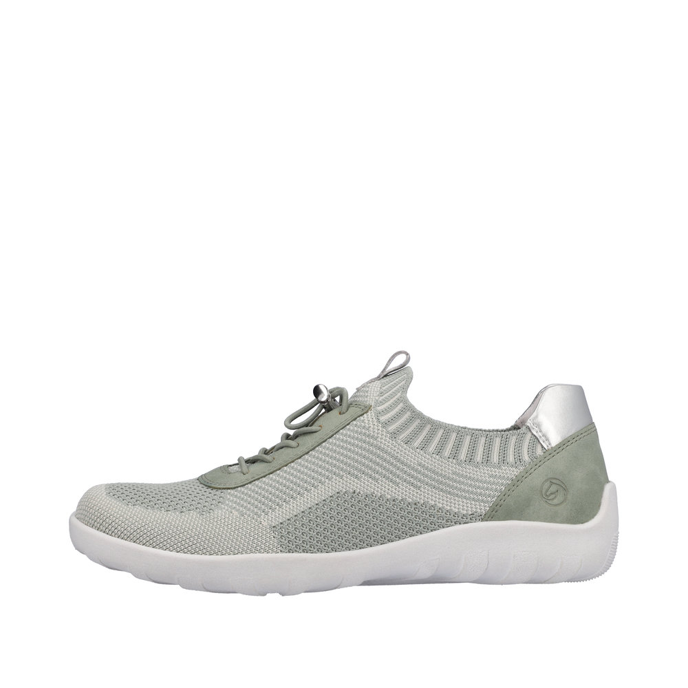 Mocassin vert combiné - 5