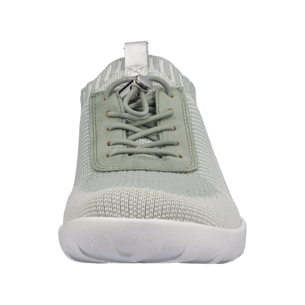 Mocassin vert combiné - 6