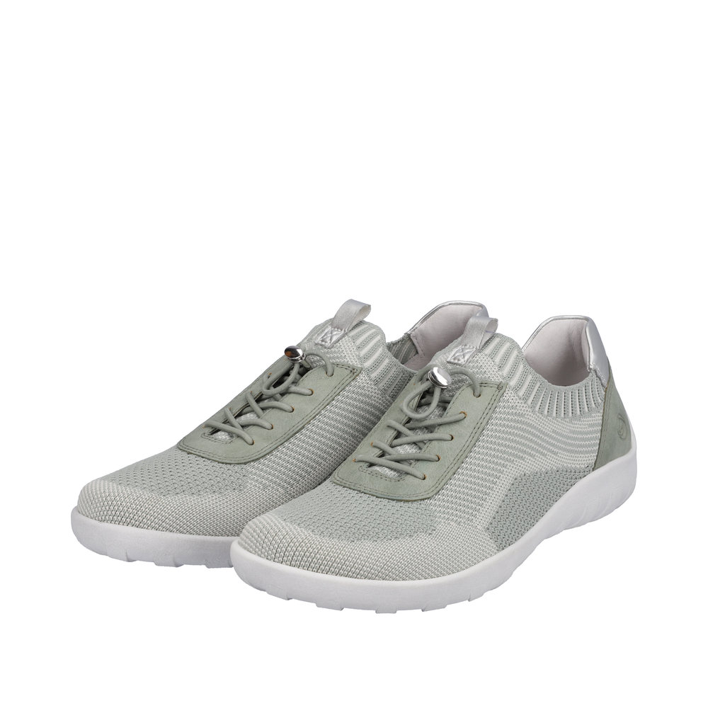 Mocassin vert combiné - 8
