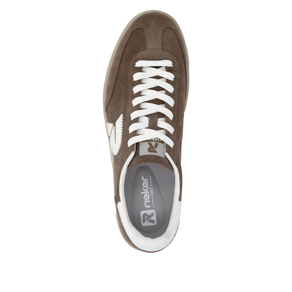 Basket marron homme - 4