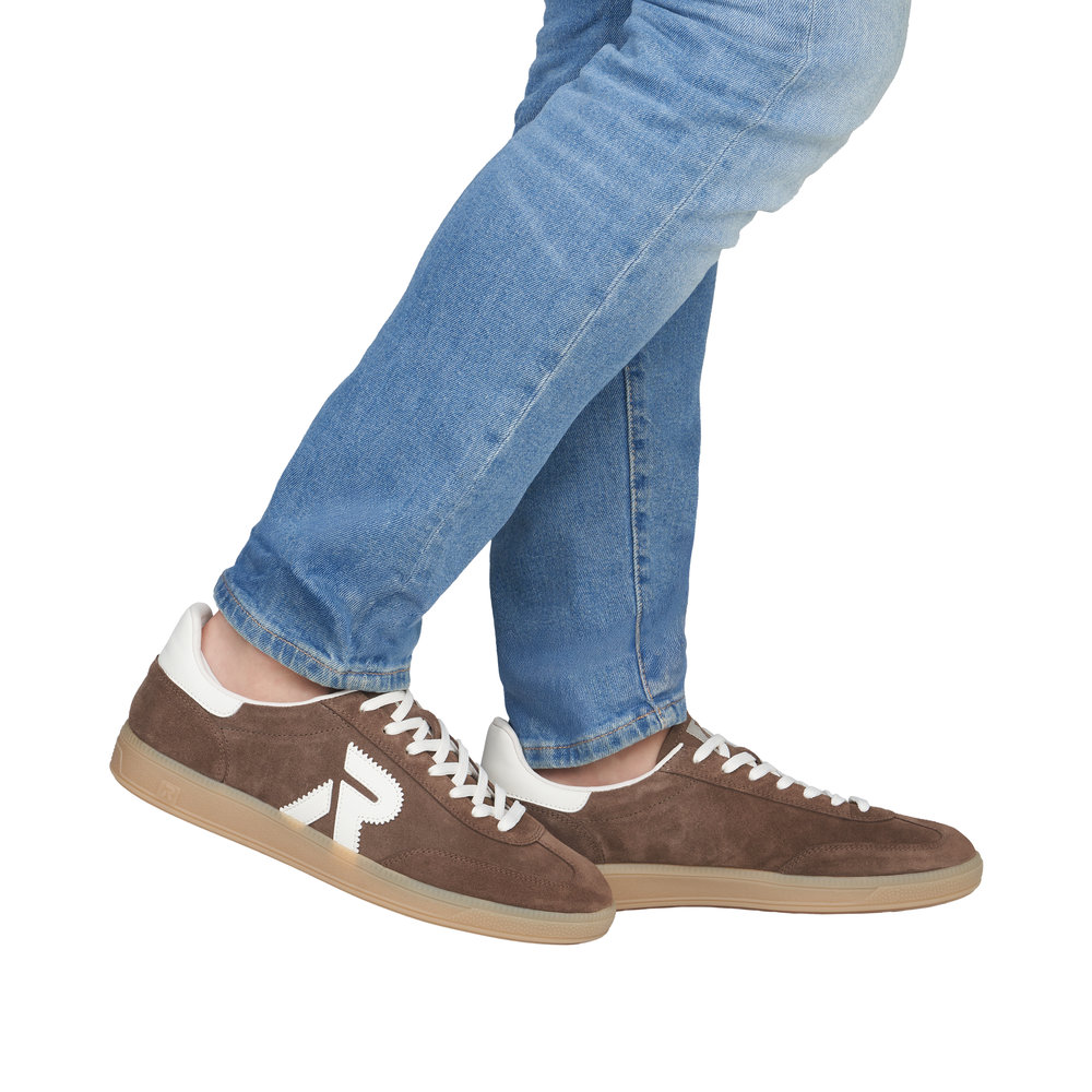 Basket marron homme - 9