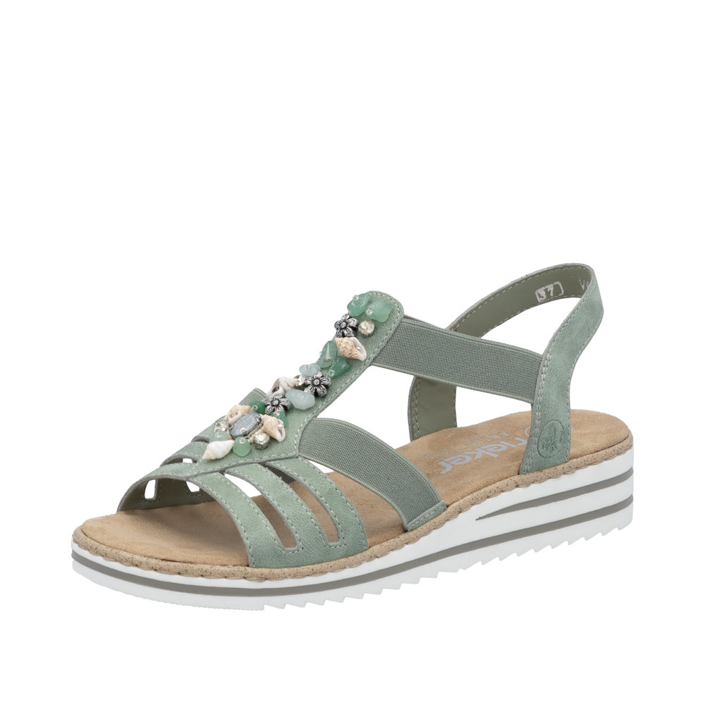 Sandale vert