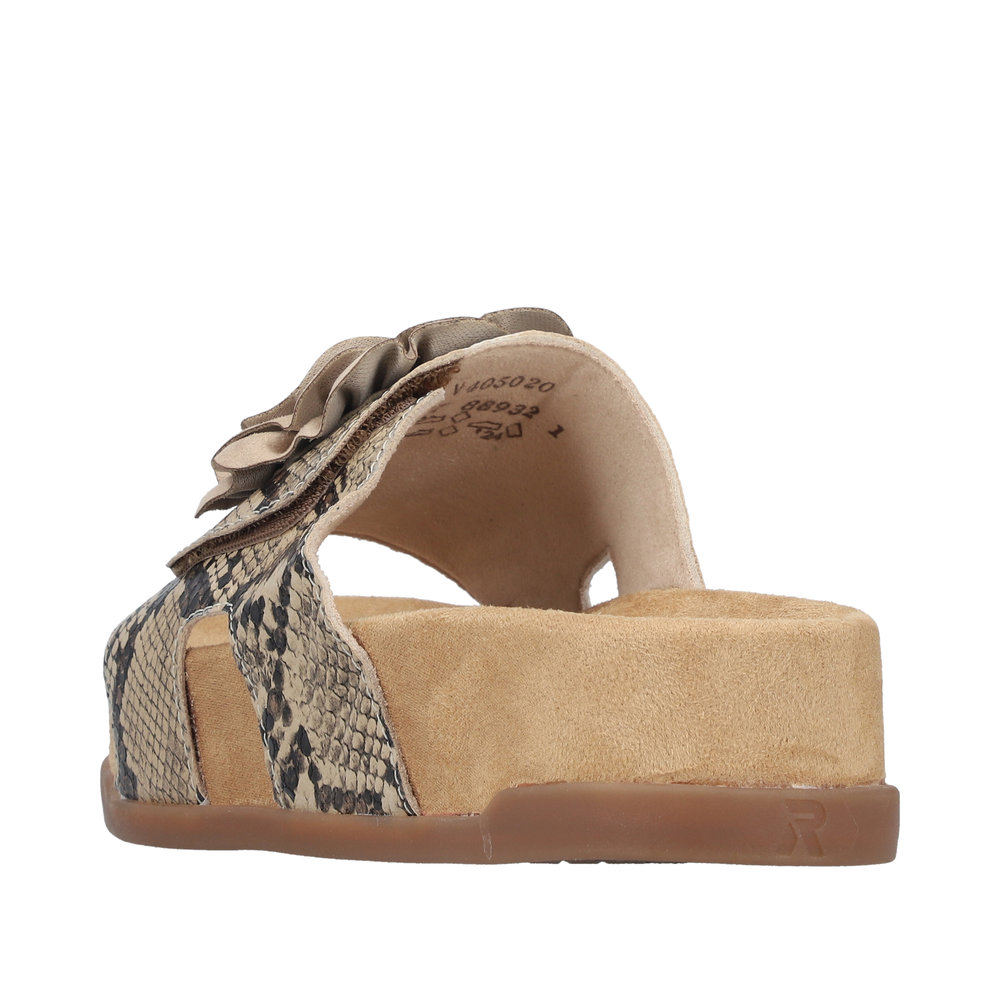 Mule beige combiné - 3