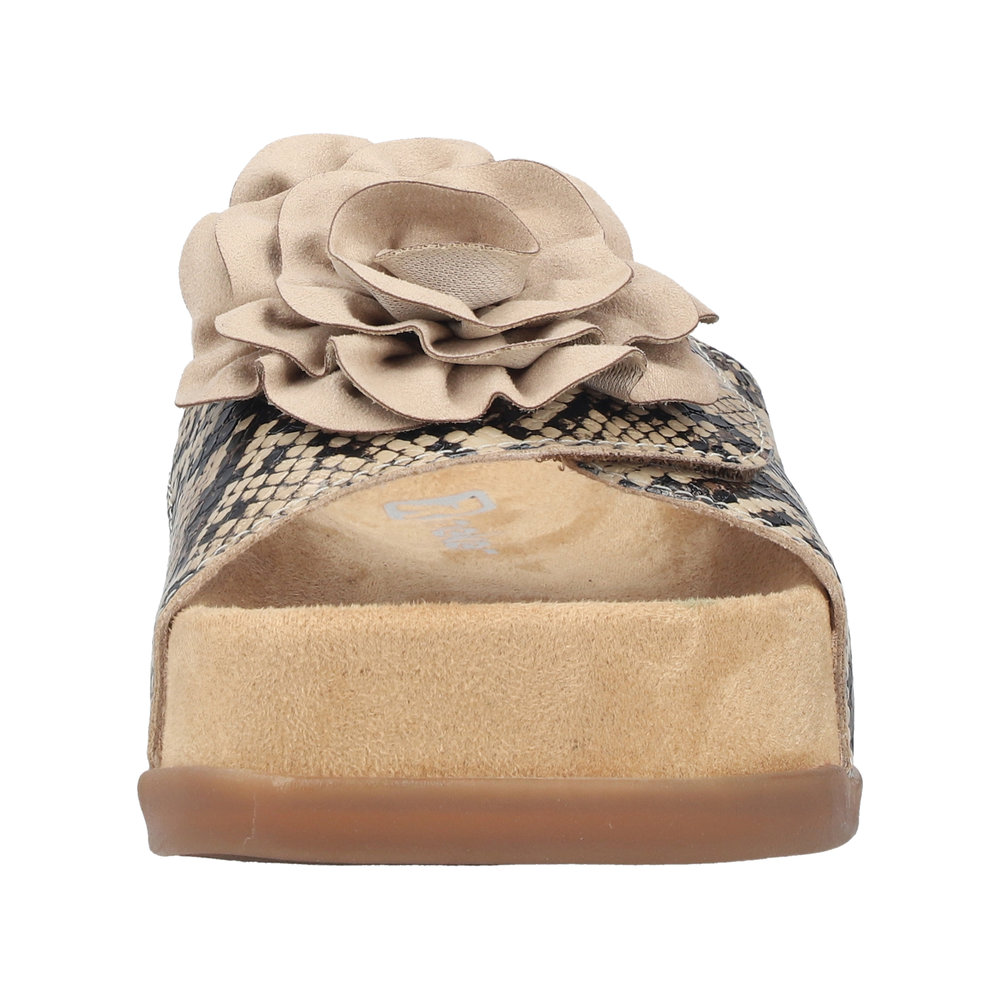 Mule beige combiné - 6