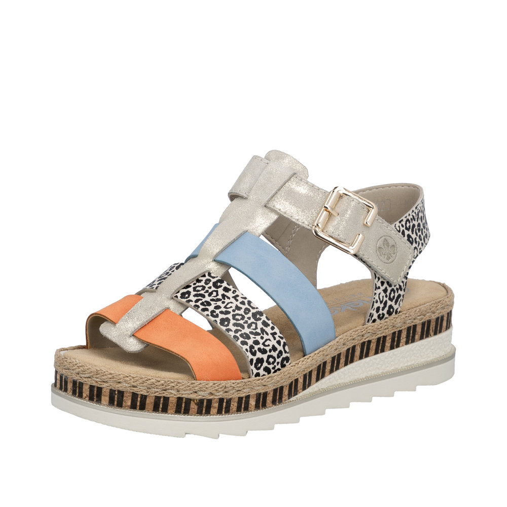 Sandale multicolore