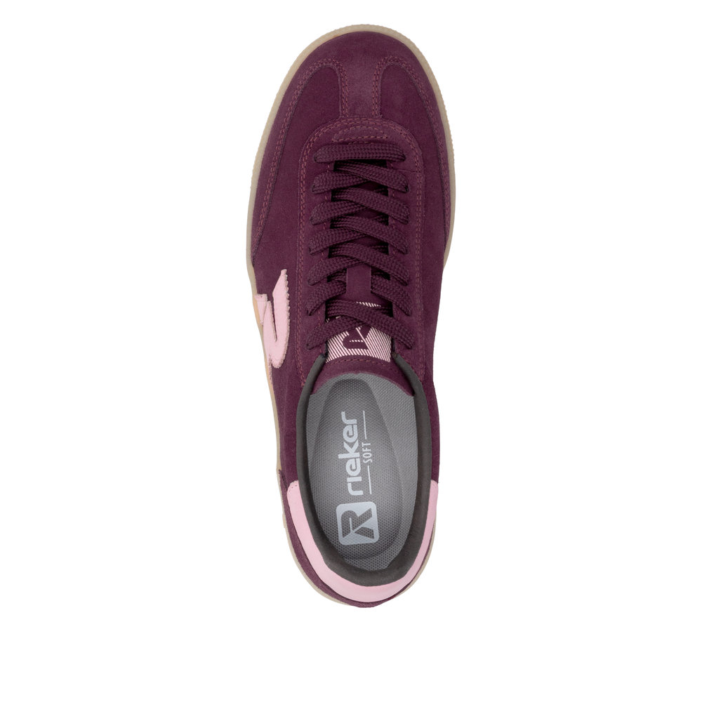 Basket rouge femme - 4