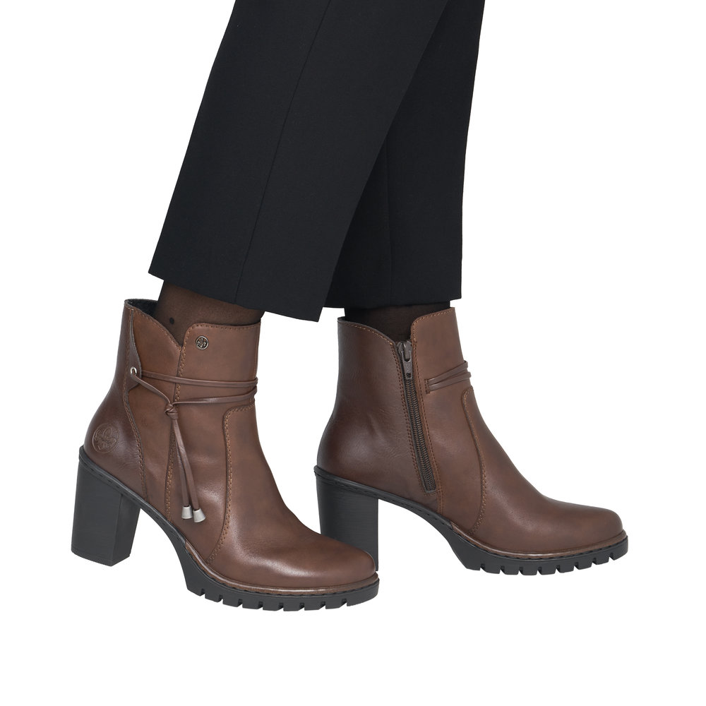 Basket marron femme - 9